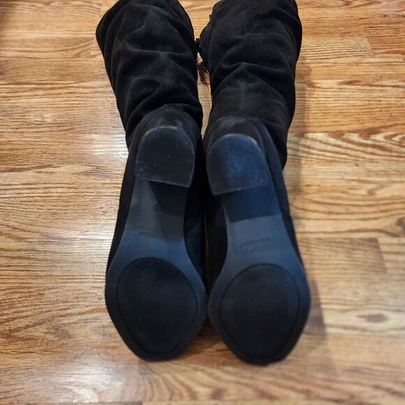 RF ROOM OF FASHION Women's WIDE CALF Slouchy Knee High Boots Size 11W - Picture 10 of 14